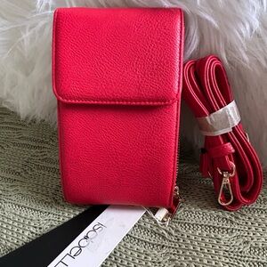 Red Crossbody Phone Bag - Isobel